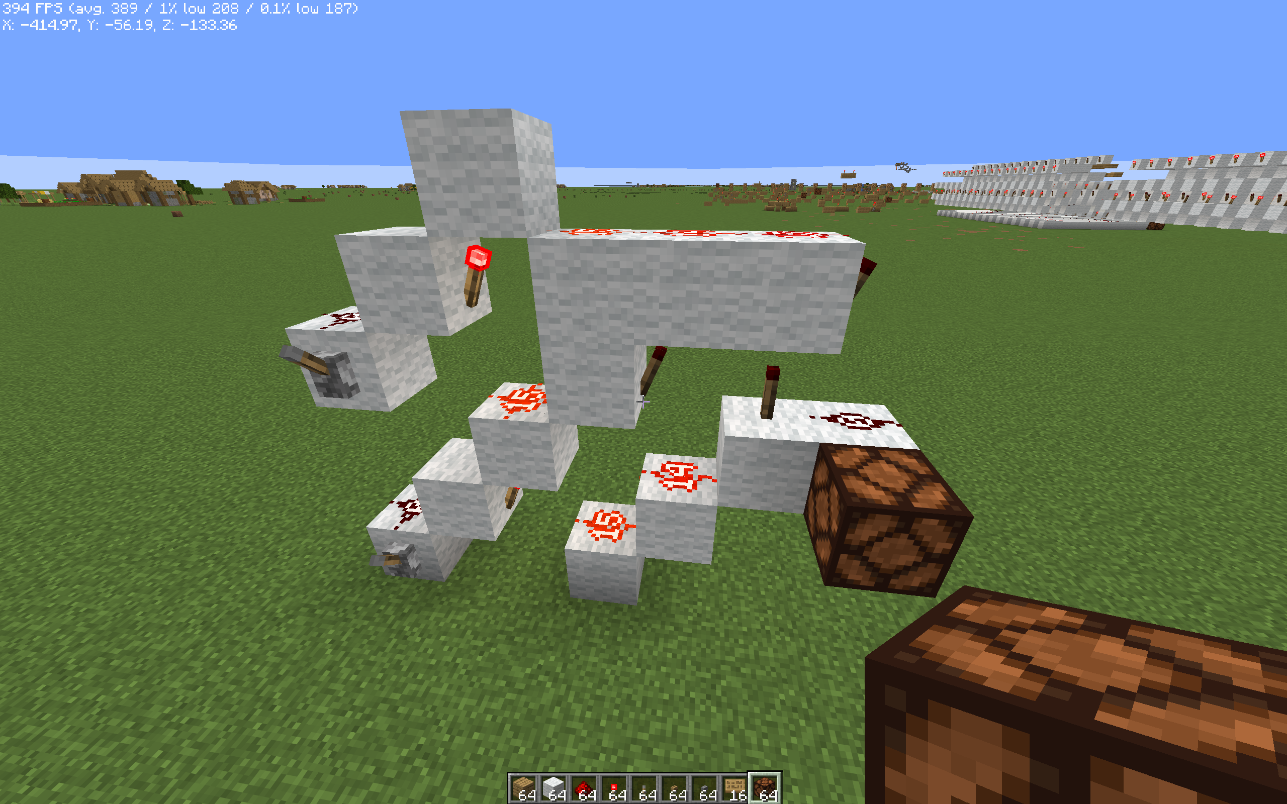 XOR gate from SAT solver constructed in redstone